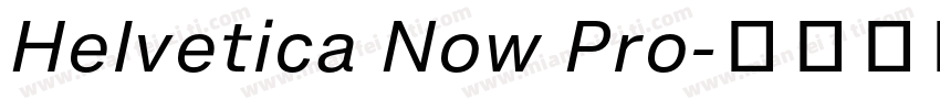 Helvetica Now Pro字体转换